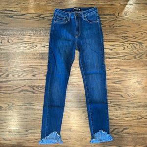 Womens Just Black Jeans